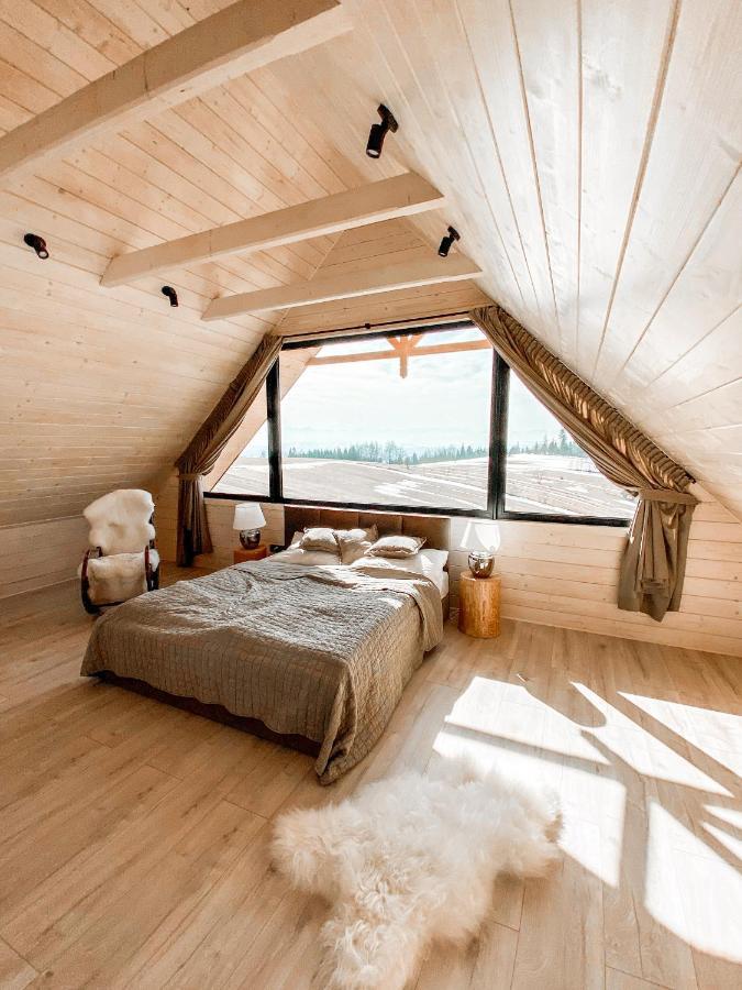 Osada Janosika Jacuzzi Drewniany Domek Na Odludziu Klikuszowa ภายนอก รูปภาพ